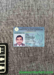 Guatemala consular ID card photolook FRONT